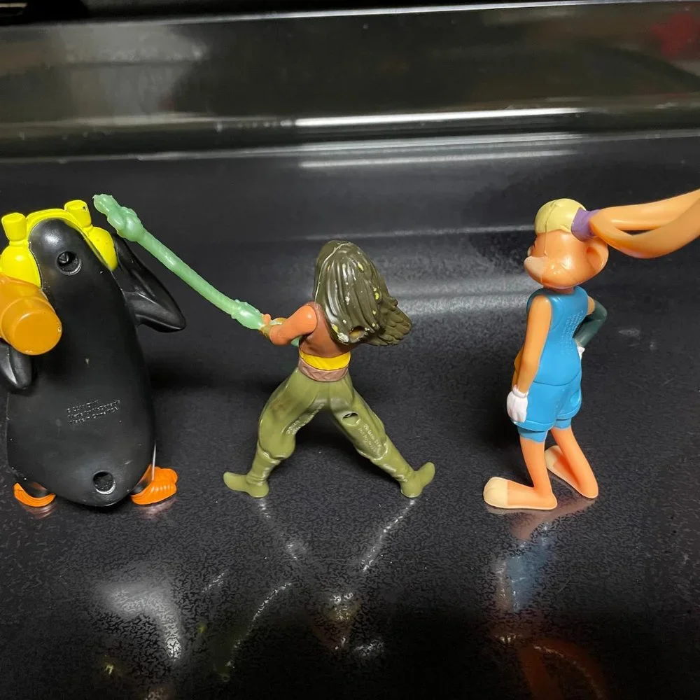 Bundle of 6 McDonald's Fast Food Meal toys